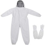 Combinaison d'apiculture pour enfants, combinaison une pi�ce avec capuche et voile, v�tements de protection ...