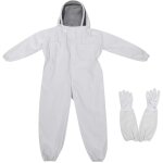 Combinaison d'apiculture pour enfants, combinaison une pi�ce avec capuche et voile, v�tements de protection ...