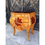 Commode baroque marquetée, dorure, meuble vintage, cabinet ludwig Commode baroque marquetée, dorure, meuble vintage, cabinet ludwig