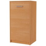 Buffet avec 1 porte aulne - meuble de rangement style contemporain - 40 x 35 x 75 cm Buffet avec 1 porte aulne - meuble de rangement style contemporain - 40 x 35 x 75 cm