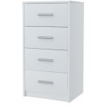 Commode bodo 4s blanc 40cm tagre tiroirs