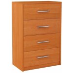 Commode bodo 60cm 4s aul�ne 4 tiroirs �tag�re