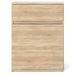 Commode 60 cm - dab sonoma - moderne - tiroir et �tag�res - gain de place et �l�gance