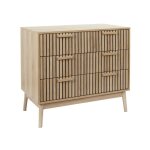 Paris prix - commode design 'klaus' 90cm marron