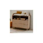 M&s - commode � langer 100x77, 5x100 cm avec cannage naturel - kessi