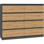 Commode malwa m8 / 120 anthracite artisan