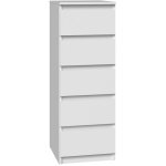 Commode malwa w5, blanc