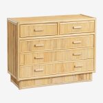 Commode en rotin leiremy sklum
