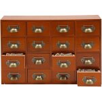 Commode vintage � 16 tiroirs commode en bois commode petite commode vintage pour organiser et ranger ...