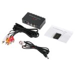 Commutateur av intelligent portable 2 à 1 canal rca audio vidéo avec bouton de commande, prise en charge ... Commutateur av intelligent portable 2 à 1 canal rca audio vidéo avec bouton de commande, prise en charge ...