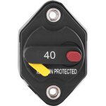 Commutateur de disjoncteur 40 ampres  rarmement manuel porte - fusible de bateau de voiture tanche ...