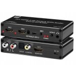 Commutateur hdmi 2. 0 2x1 split spdif extracteur 4k