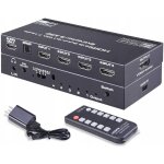Commutateur hdmi 2. 0 4x1 splits extracteur atmos 7. 1