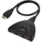 Commutateur, hdmi un vers trois convertisseur hd 3 coupe 1 avec cble, 3 entres 1 sortie