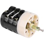 Commutateur inverseur avant, commutateur de pneu 220v / 380v 16a de moteur de machine commutateur inverseur ...