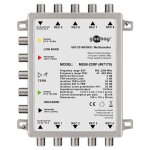 Goobay - commutateur multiple sat passif 5 entrées / 8 sorties, répartiteur pour 8 abonnés max. d'un ... Goobay - commutateur multiple sat passif 5 entrées / 8 sorties, répartiteur pour 8 abonnés max. d'un ...