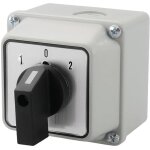 Commutateur rotatif universel, interrupteur principal, boîte extérieure, interrupteur d'alimentation, ...