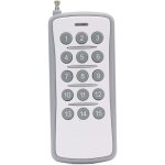 Commutateur de t�l�commande 433 mhz m�thode de codage � 15 touches batterie de la t�l�commande et remplacement ...