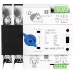 Commutateur de transfert automatique photovolta�que double puissance. interrupteur d'alimentation sans ...