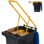 Compacteur de d�chets relaxdays pour poubelle, presse manuelle pour d�chets m�nagers, plastique, acier, ...