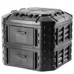 Composteur de jardin 600l, grand bac � compost pour une gestion �cologique et efficace des d�chets organiques ...