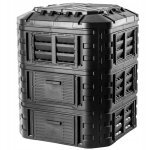 Composteur de jardin 860l, grand bac � compost pour une gestion �cologique et efficace des d�chets organiques ...