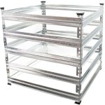 Helloshop26 - composteur de jardin mtal 120 x 120 x 90 cm 1300 litres recyclage bac  compost