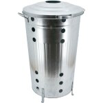 Composteur de jardin en métal galvanisé 90 l Composteur de jardin en métal galvanisé 90 l