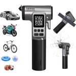 Compresseur d'air portable pour pneus, pompe � air de rechange pour voiture, pompe � air pour v�lo avec ...