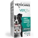 Comprims contre les vers intestinaux - vetocanis - verzen - pour chien et chat - boite de 30 comprims ...