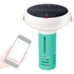 Compteur de chlore intelligent 7 en 1 tds ph orp ec total des solides dissous salinit� temp�rature cl ...