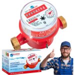 Compteur d'eau antimagn�tique 1 / 2'' 2, 5 m3 eau chaude