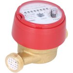 Compteur d'eau bmeters gsd8 - rfm, 1 / 2 pouce dn15 1, 6 m3 / h eau chaude, raccordement 3 / 4 pouce, ...