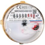 Compteur d'eau capsule de mesure metrona 307 / 2 m64x2 mid q3 2, 5 qn 1, 5, avec �talonnage inclus