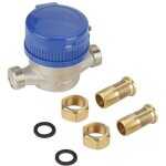 Compteur d'eau intelligent dn15 - type de rotor, haute sensibilit�, affichage num�rique, compteur d'eau ...