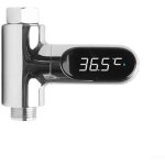 Compteur d'eau pour robinet de douche quip d'une technologie avance de capteur de temprature pour ...