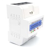 Compteur d'�nergie triphas� � 4 fils 220 / 380 v 5 - 80 a consommation d'�nergie kwh compteur installation ...