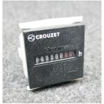 Compteur horaire lectromcanique 48x48 24vdc crouzet