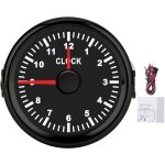 Compteur horaire de voiture horloge universelle de tableau de bord de 2 pouces pour la modification de ...