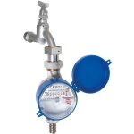 Compteur de robinets � eco � two en one / 0, 1 ? 90�c pour montage avec raccord de tuyau mid q3 2, 5 ...