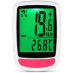 Compteur de vitesse vélo sans fil, imperméable, Écran led rétroéclairé, réveil automatique, boîtier blanc, ... Compteur de vitesse vélo sans fil, imperméable, Écran led rétroéclairé, réveil automatique, boîtier blanc, ...