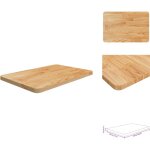 Comptoir de salle de bain marron clair 60x40x2, 5 cm bois trait� - comptoir salle de bain - dessus de ...