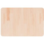 Comptoir de salle de bain?meuble de salle de bain 60x40x1, 5 cm bois massif non trait� cfw50592