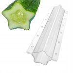 Concombres, courgettes, l�gumes moule - forme �toile