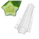 Concombres, courgettes, l�gumes moule - forme �toile