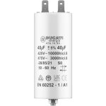 Condensateur 40 uf pour moteur monophas - utilisation pour krcher, pompe de piscine, porte de garage ...