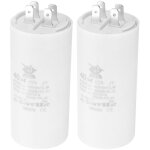 Condensateur cbb60 40uf ac 450v 4 - broche 50 / 60hz double insert climatiseur pompe eau ventilateur ...