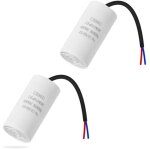 Condensateur de dmarrage cbb60 16 f 50 / 60 hz, condensateur moteur, condensateur microfarad avec fil ...