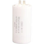 Condensateur de d�marrage cylindrique cbb60, 250 v ca, 60 �f, 50 / 60 hz, pour pompe � moteur