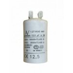 Condensateur de pompe à eau 12, 5µf Ø35mm longueur 60mm avec 4 cosses démarrage permanent moteur piscine ... Condensateur de pompe à eau 12, 5µf Ø35mm longueur 60mm avec 4 cosses démarrage permanent moteur piscine ...